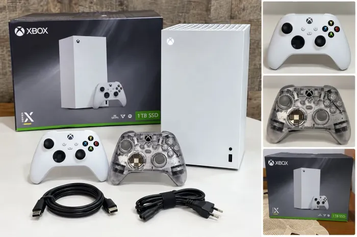 Xbox Séries X com 2 Controles
