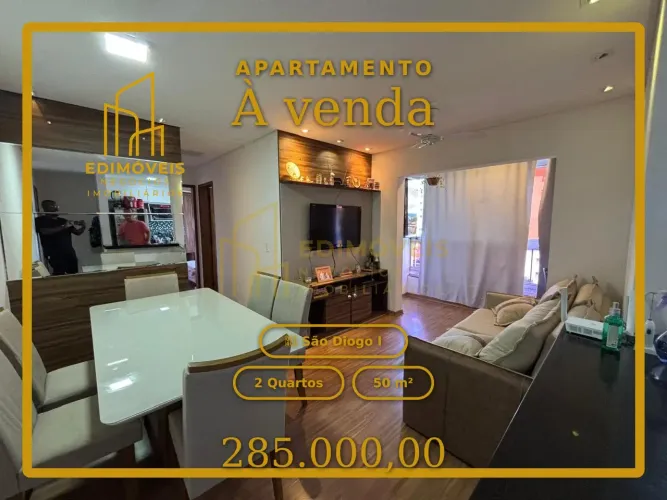 Seu Novo Lar em São Diogo I: Apartamento com 2 Quartos e Elevador