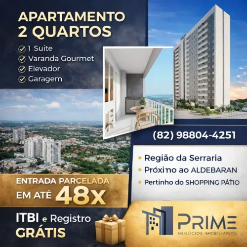 Apartamento PROX do shopping com entrada facilitada
