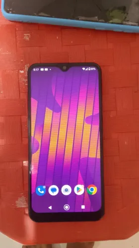 LG K22 Quebra galho Bom
