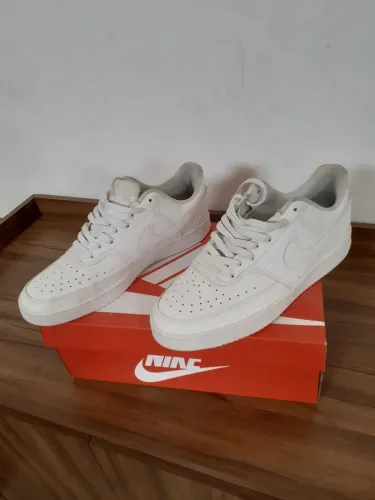 Tênis nike original branco court vision 43