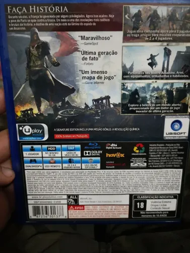 Assassin's Creed Unity Signature Edition PS4 Um Dos melhores jogos da nova geração!!