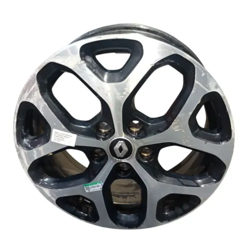 Roda Aro 17 Renault Captur Intense 2.0 2021 403006572r Cinza