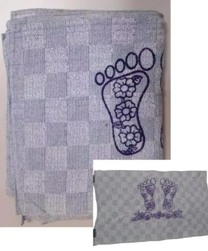Toalha de Piso Pezinho Lilás Roxo - Macia
