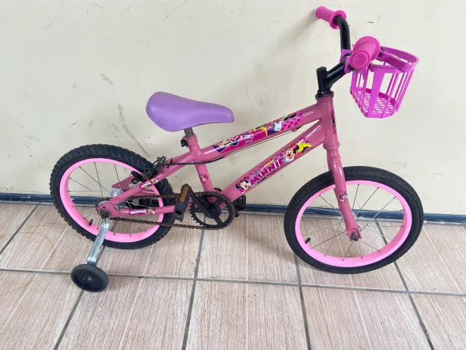 Bicicleta Infantil aro 16 - Minnie