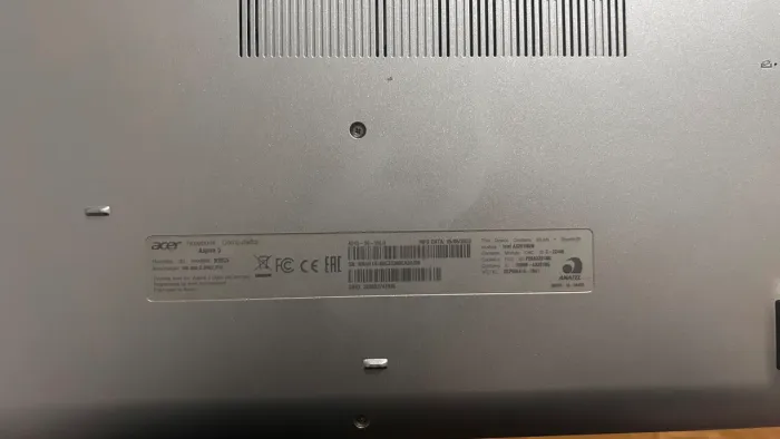 Notebook Acer