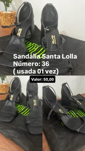 Sandália Santa Lolla 36