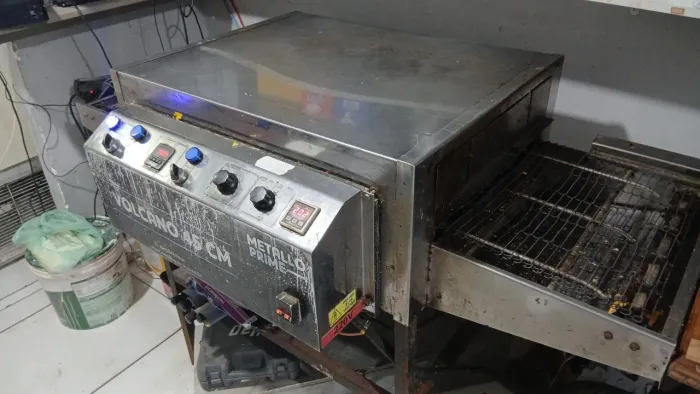 Forno esteira 45cm elétrica metalprime