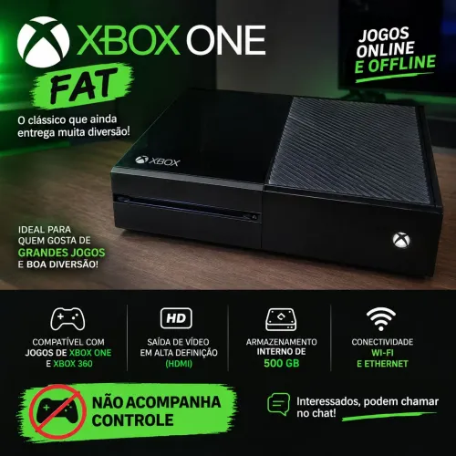 Vende-se Xbox One Fat