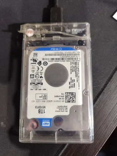 hd de notebook 1tb Wd semi novo