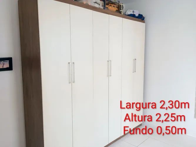 Guarda-roupa casal 6 portas 65,00