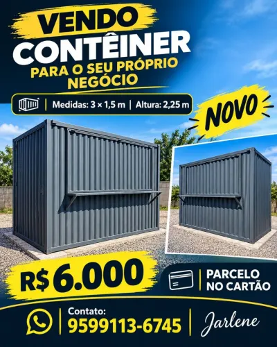 Conteiner novo