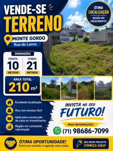 Terreno Monte Gordo