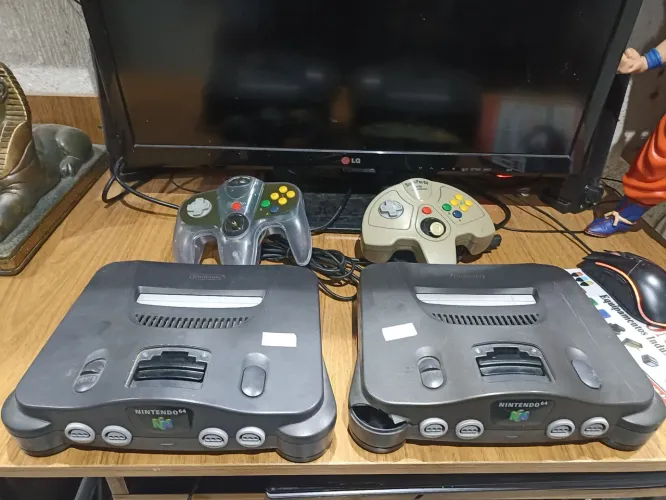 Nintendo 64 com defeito