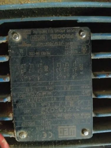 Motor trifásico 5cv Wag