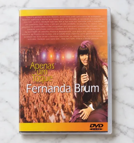 DVD Fernanda Brum - Apenas Um Toque