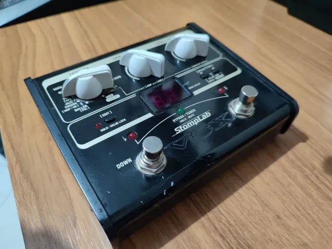 Pedaleira Guitarra Vox StompLab 1G IG Stomp Lab Multi Efeitos MultiFX