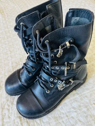 Bota couro 