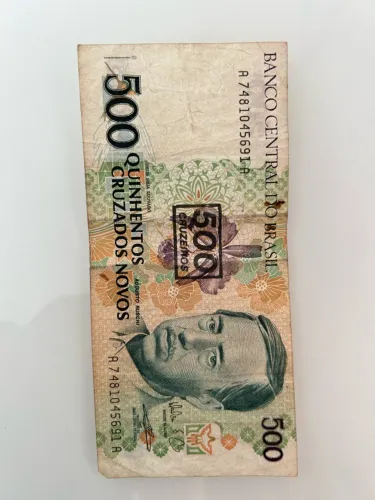 Nota de Quinhentos Cruzados Novos