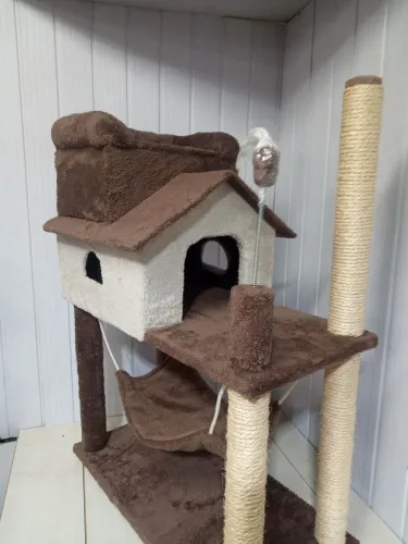 Casinha arranhador para gatos