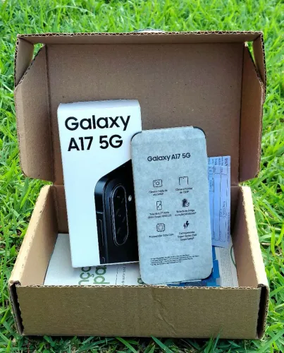 A17 5G 128GB NOVO LACRADO!