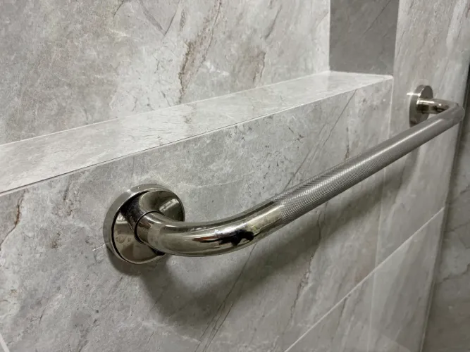 Barra de apoio aço inoxidável 30cm sensea 