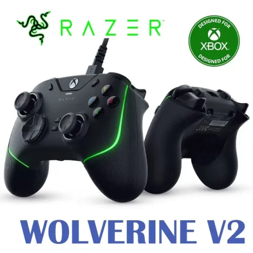 Controle Videogame Xbox Razer Volverine V2 Gamer, Novíssimo na Caixa, Nota, Garantia 