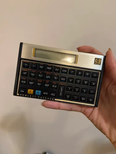 Calculadora financeira Hp 12C