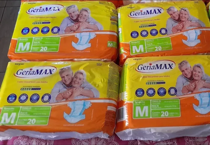 Fraldas geriátricas tamanho M