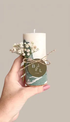 Lembrancinhas em Velas Aromáticas Personalizadas | Encante seus Convidados