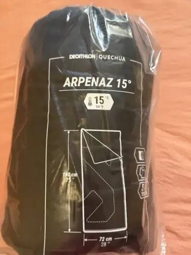 Saco de Dormir Arpenaz 15º Usado1x