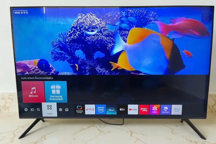 Smart TV 55" 4K | Xbox | Alexa | Samsung | TV bem conservada| Entrego