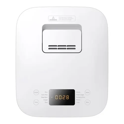 Panela Elétrica Xiaomi Smart Multifuncional Rice Cooker BHR9104US 4L 110V - Branco