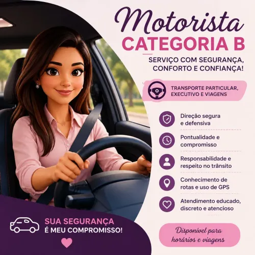 Motorista B feminina