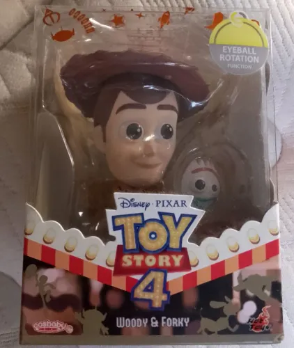 Toy Story 4 - Cosbaby - Woody and Forky