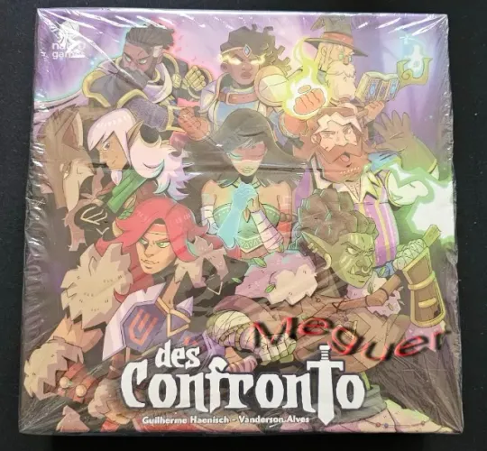 desConfronto Novo Jogo de Tabuleiro Português Boardgame