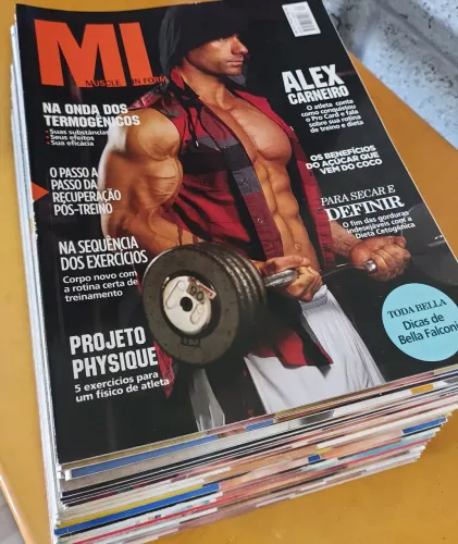 REVISTAS MUSCULAÇÃO MUSCLE IN FORM 28 EDIÇÕES 