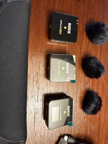 Microfone Røde Wireless GO II Duplo + Lapela Røde Completo