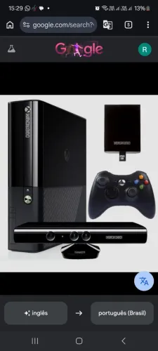 Vendo XBox 360 com Kinect 
