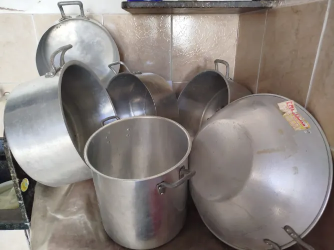 PANELAS DE ALUMÍNIO o preço baixou dr 1200 por 1000