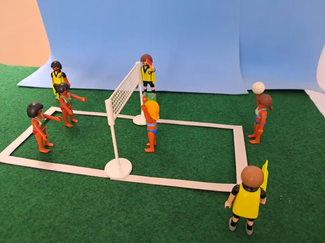 Playmobil - Campeonato de Vôlei Feminino