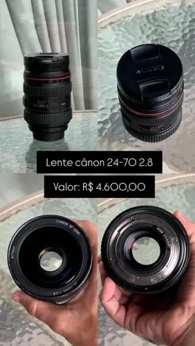 Lente Canon 