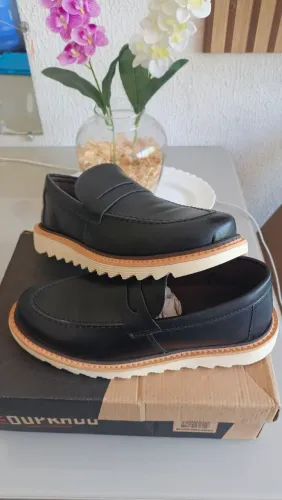 Sapato mocassim social Oxford N°40