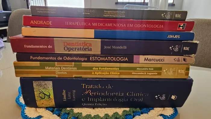 Lote de Livros de Odontologia - Principais Autores e Disciplinas (+ 3 Brindes)
