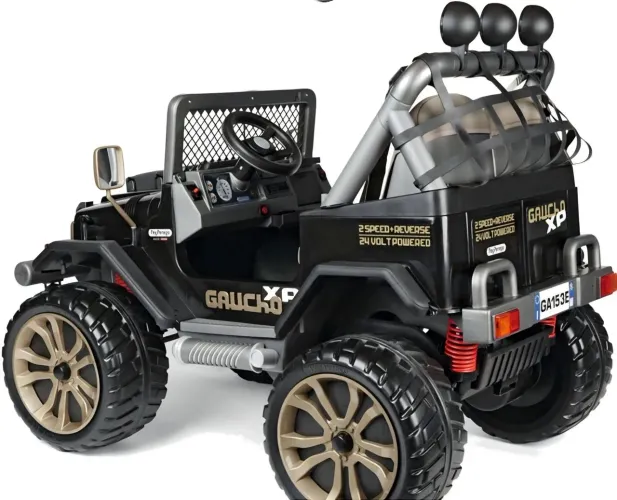 (Lacrado) Carrinho Elétrico 24V Peg Perego Gaucho XP 4x4 Off Road (Até 60kg)