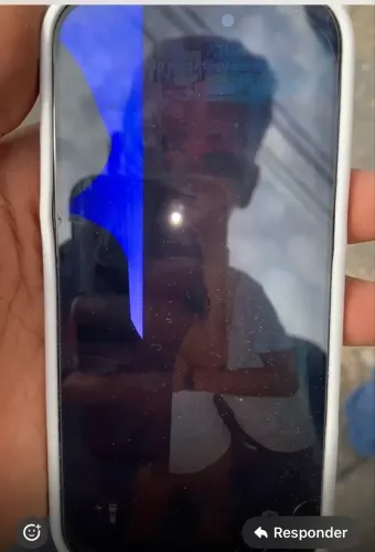 iPhone 16 pro tela quebrada 
