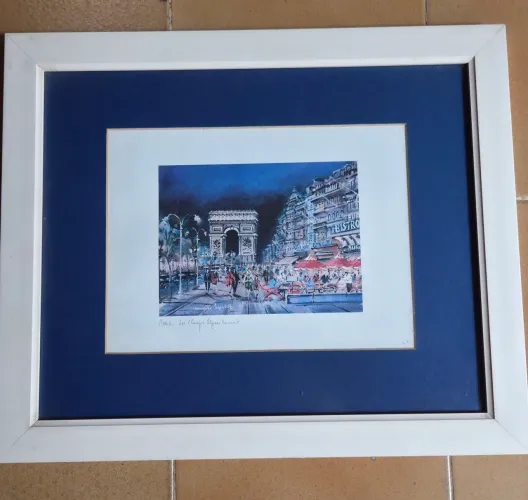 Tela para decoração da casa (de madeira).