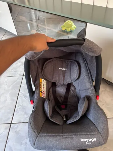 Bebê Conforto Voyage Beta Cinza - Excelente Estado