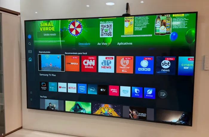 Tv smart 75 polegadas