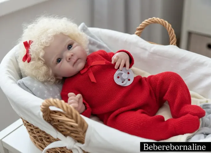 Linda bebe reborn realista delicada 